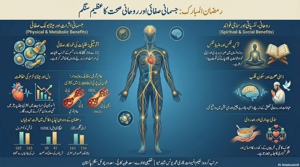 رمضان المبارک۔جسمانی اور روحانی صحت کا عظیم سنگم