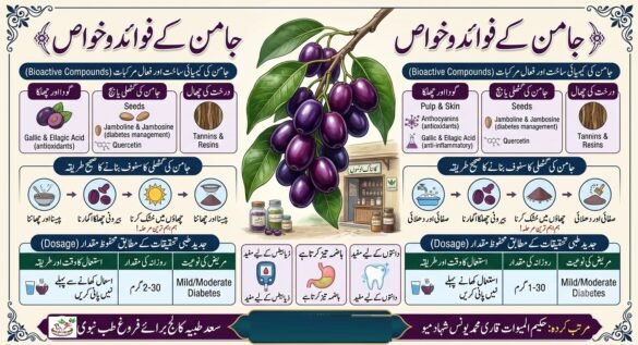 جامن: بہترین پھل، طبی و سائنسی فوائد کاجائزہ