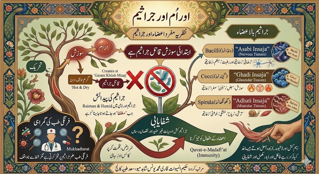 نظریہ مفرد اعضاء اور جراثیم